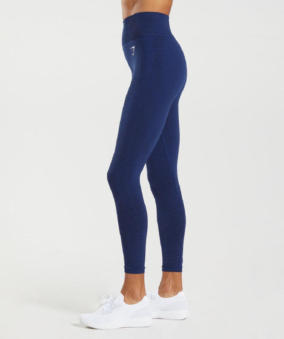 Leggins Gymshark Vital Seamless 2.0 Mujer Azules | CO 2814HAP